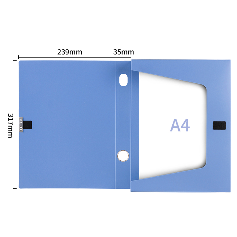 s36沙龙会5602档案盒(蓝)(只)