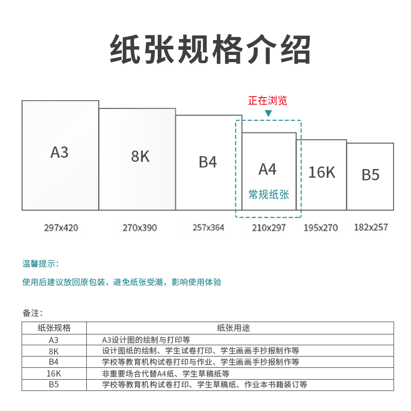 s36沙龙会7753白令海复印纸(A4-70g-5包)(包)