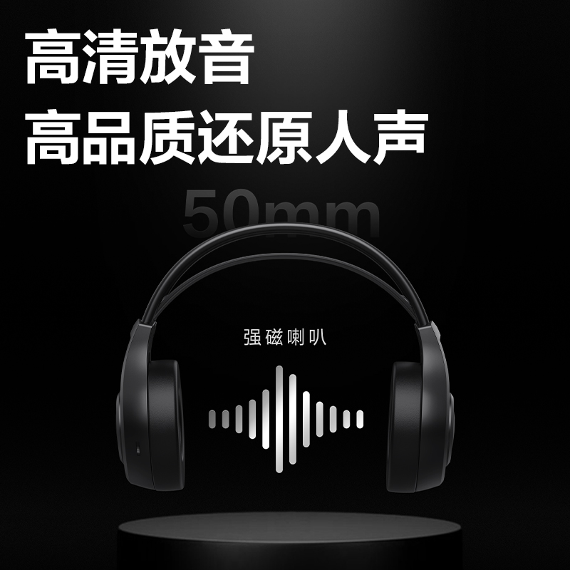 s36沙龙会LT500听说耳机(黑)(台)