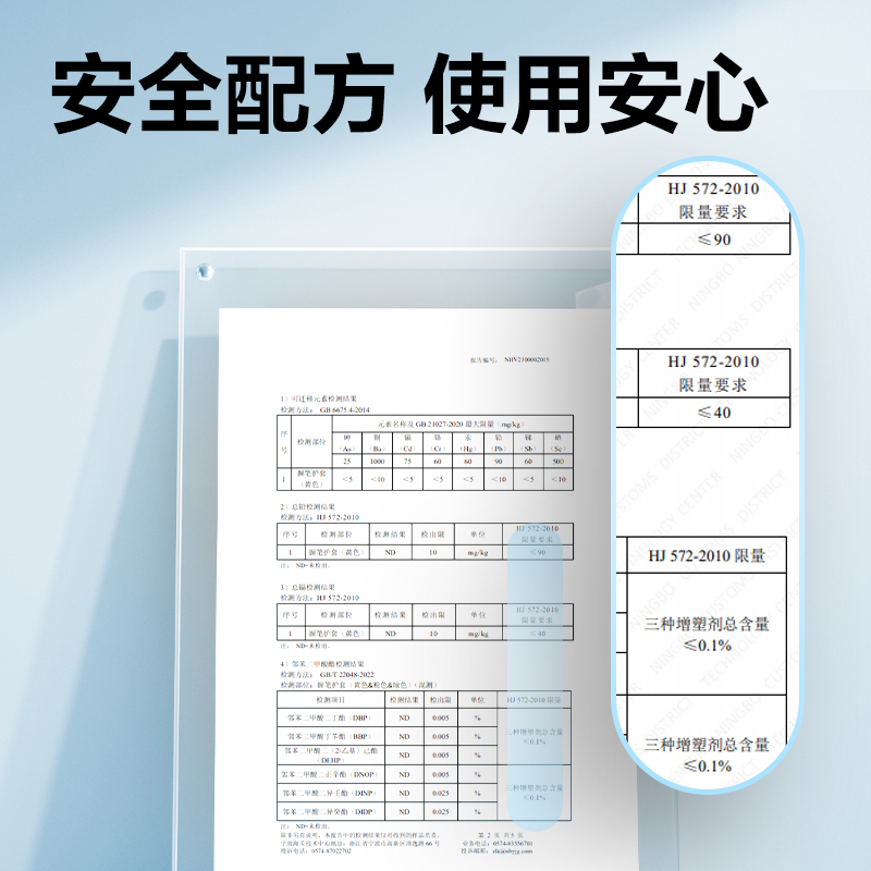 s36沙龙会VC504启学五指握笔护套(蓝绿)(袋)